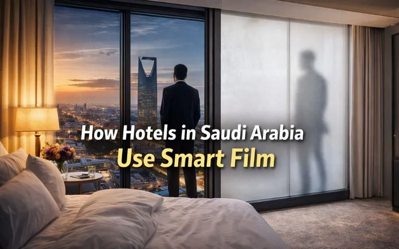 Smart film for hotels