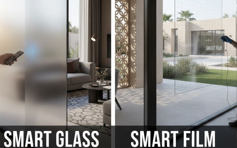 Smart Glass vs Smart Film
