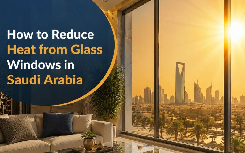 How to Reduce Heat from Glass Windows in Saudi Arabia